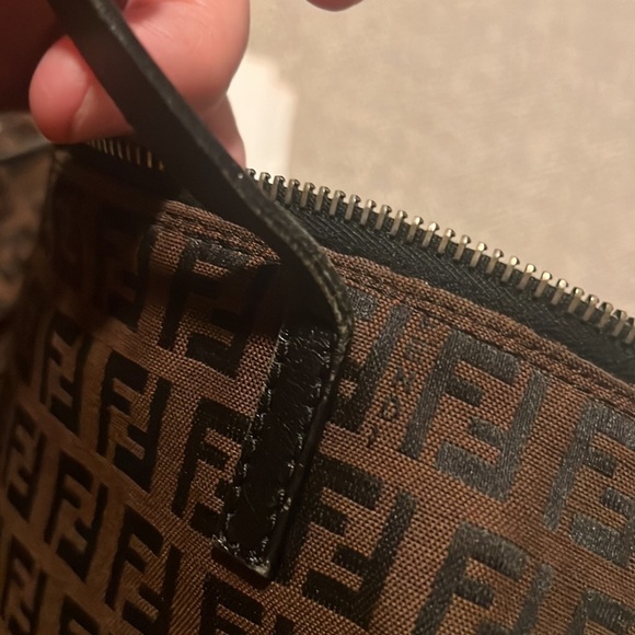 Vintage Authentic Fendi Zucchino Y2K bag - Picture 10 of 12